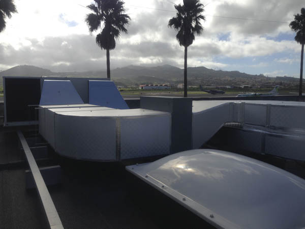 Instalación de aire acondicionado del Aeropuerto de los Rodeos Tenerife Norte