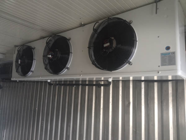 Ventiladores de refrigeración en pared